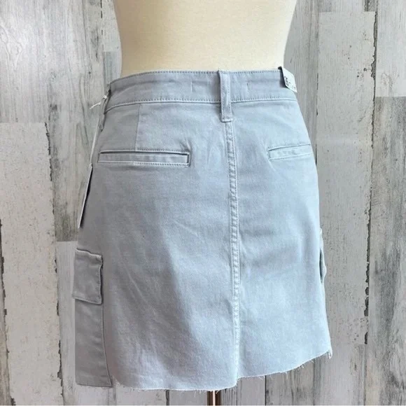 Joe's Jeans Army Denim Mini Skirt - Picture 7 of 9